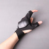 Fingerless Glove LED Flashlight 2 Fingers Waterproof USB Charge Hands-Free Lights Gloves for Fishing Camping Cool Gadget Hot